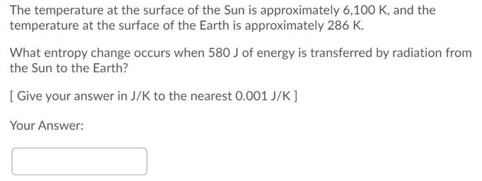 surface temperature of the sun is approximately 6000k