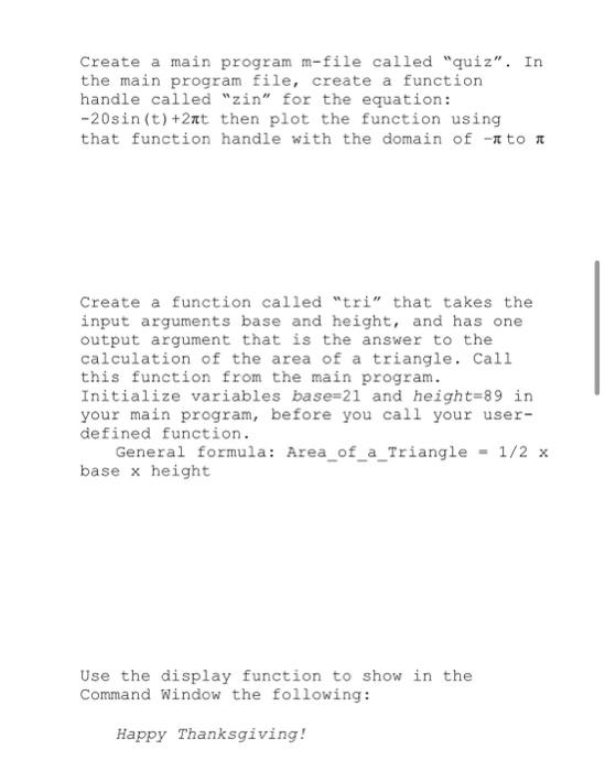 Solved would you please help me solve this Matlab study | Chegg.com