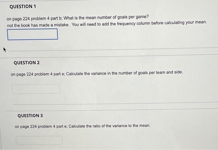 Solved QUESTION 1 on page 224 problem 4 part b; What is the | Chegg.com
