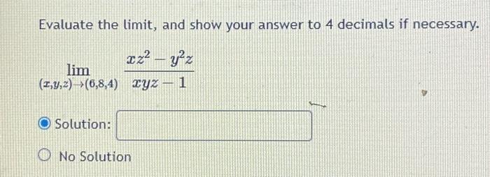 Solved Evaluate The Limit, And Show Your Answer To 4 | Chegg.com