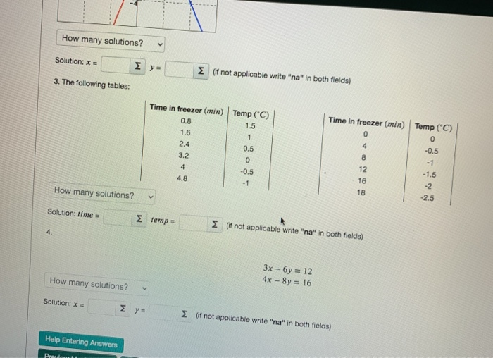 Solved (1 point) For each of the following systems of | Chegg.com