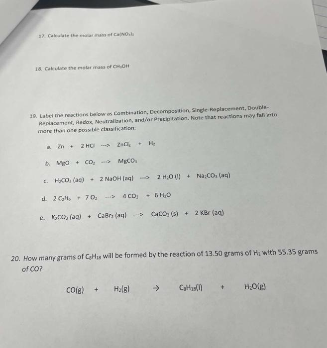 calculate the formula mass of ca no3 2