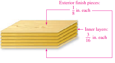 plywood layers