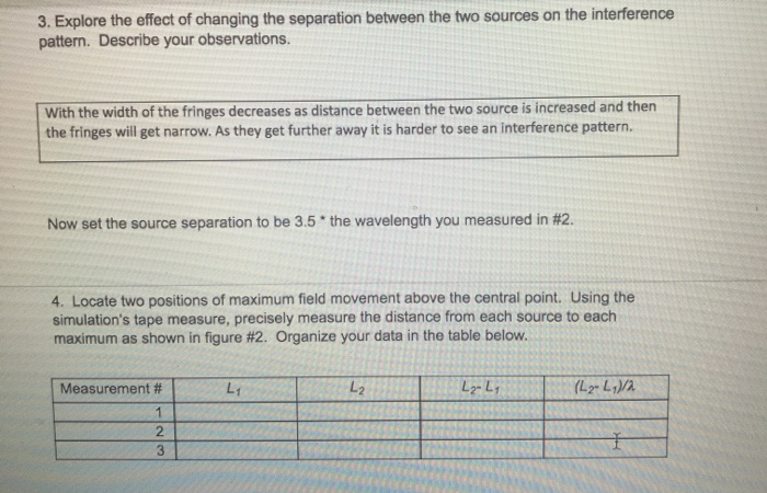 The photograph below shows the interference of two | Chegg.com