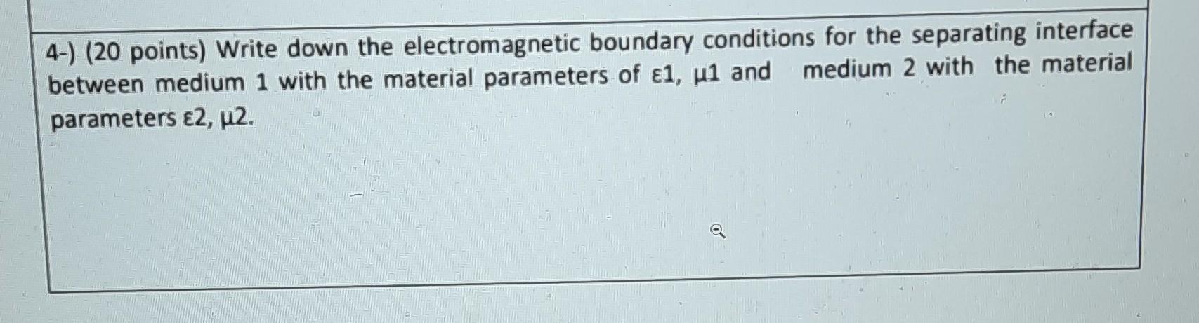 Solved Electromagnetic | Chegg.com