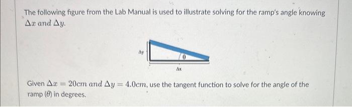 Solved The following figure from the Lab Manual is used to | Chegg.com