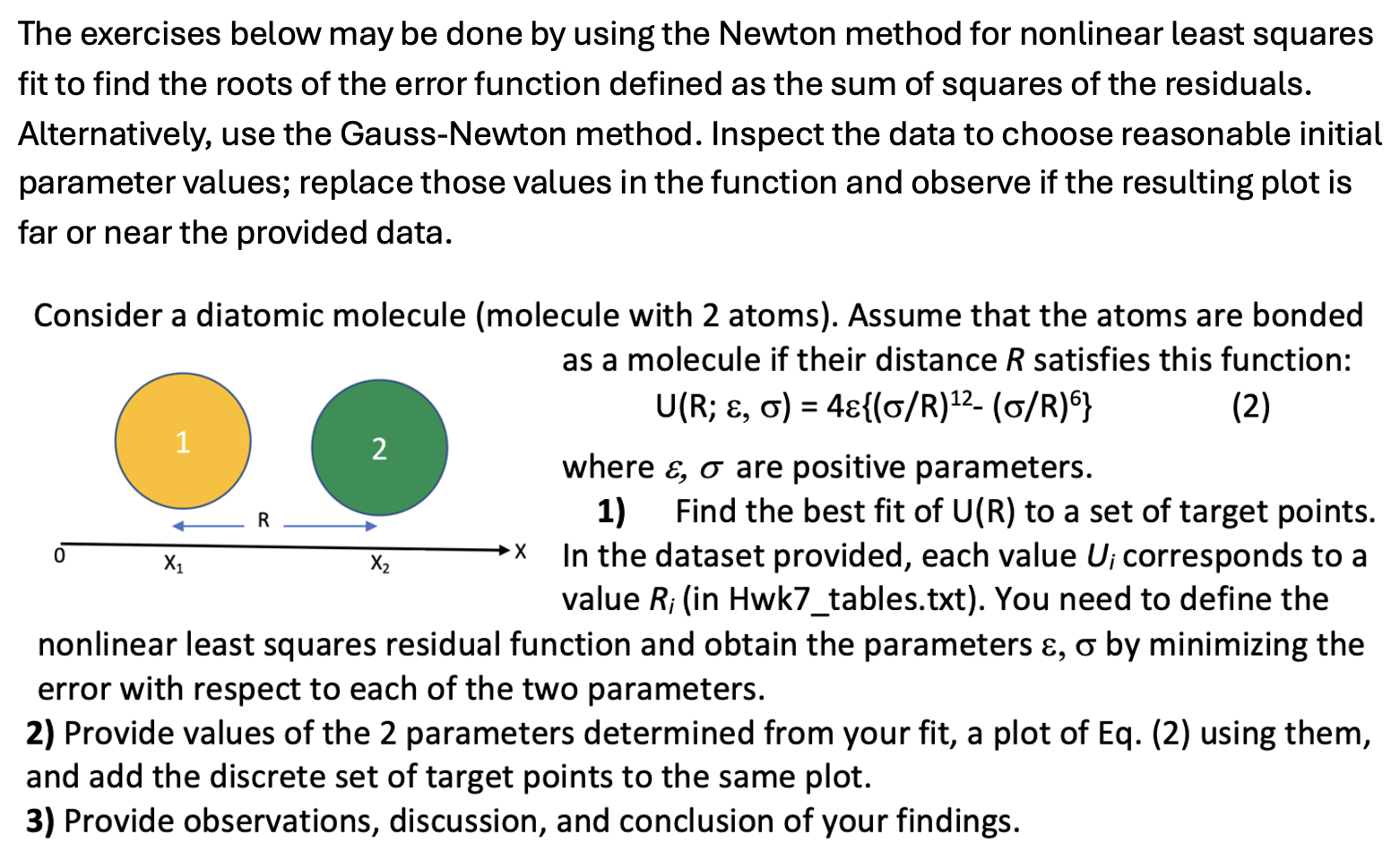 Solved The exercises below may be ﻿done by ﻿using the Newton