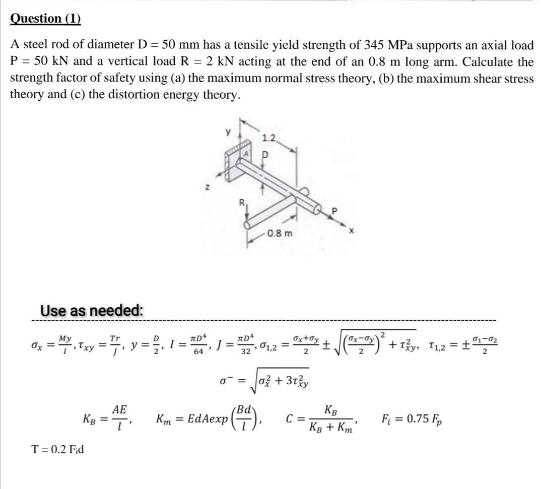 solved-question-1-a-steel-rod-of-diameter-d-50-mm-has-a-chegg