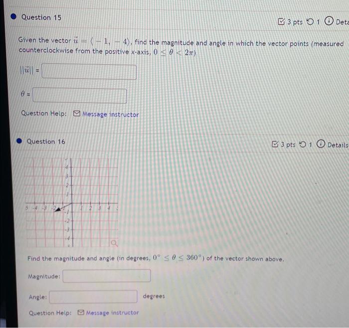 Solved 15 And 16, Using Chegg To Check My Answers, So | Chegg.com