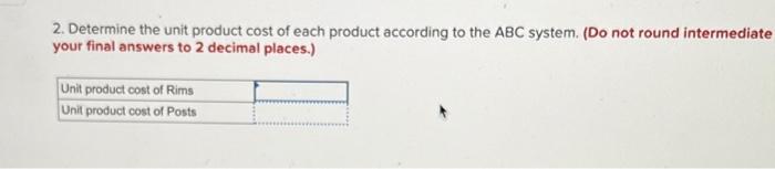 Solved Performance Products Corporation Makes Two Products, | Chegg.com