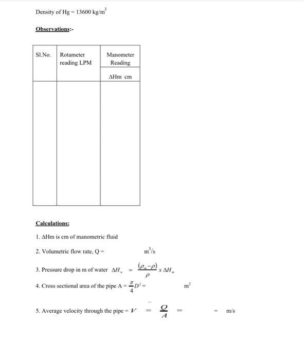 SOLUTION: Lista fluidos em repouso - Studypool