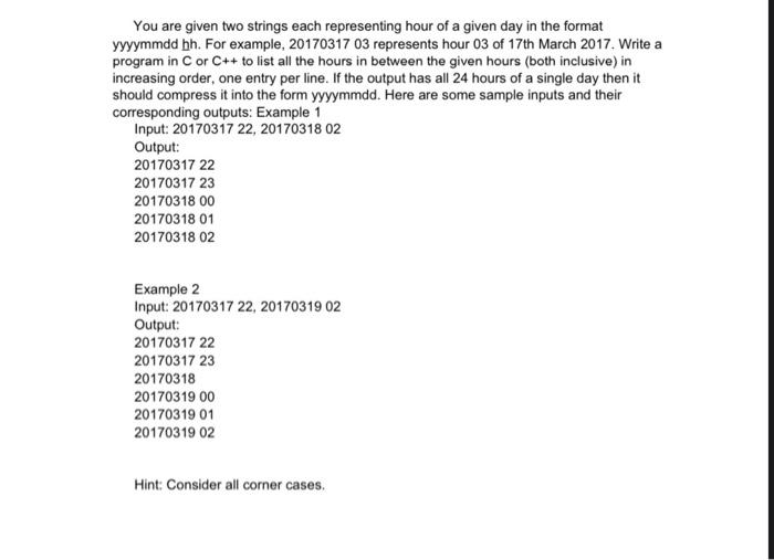 Solved Write a neat Code in java(not in C or C++) that runs. | Chegg.com