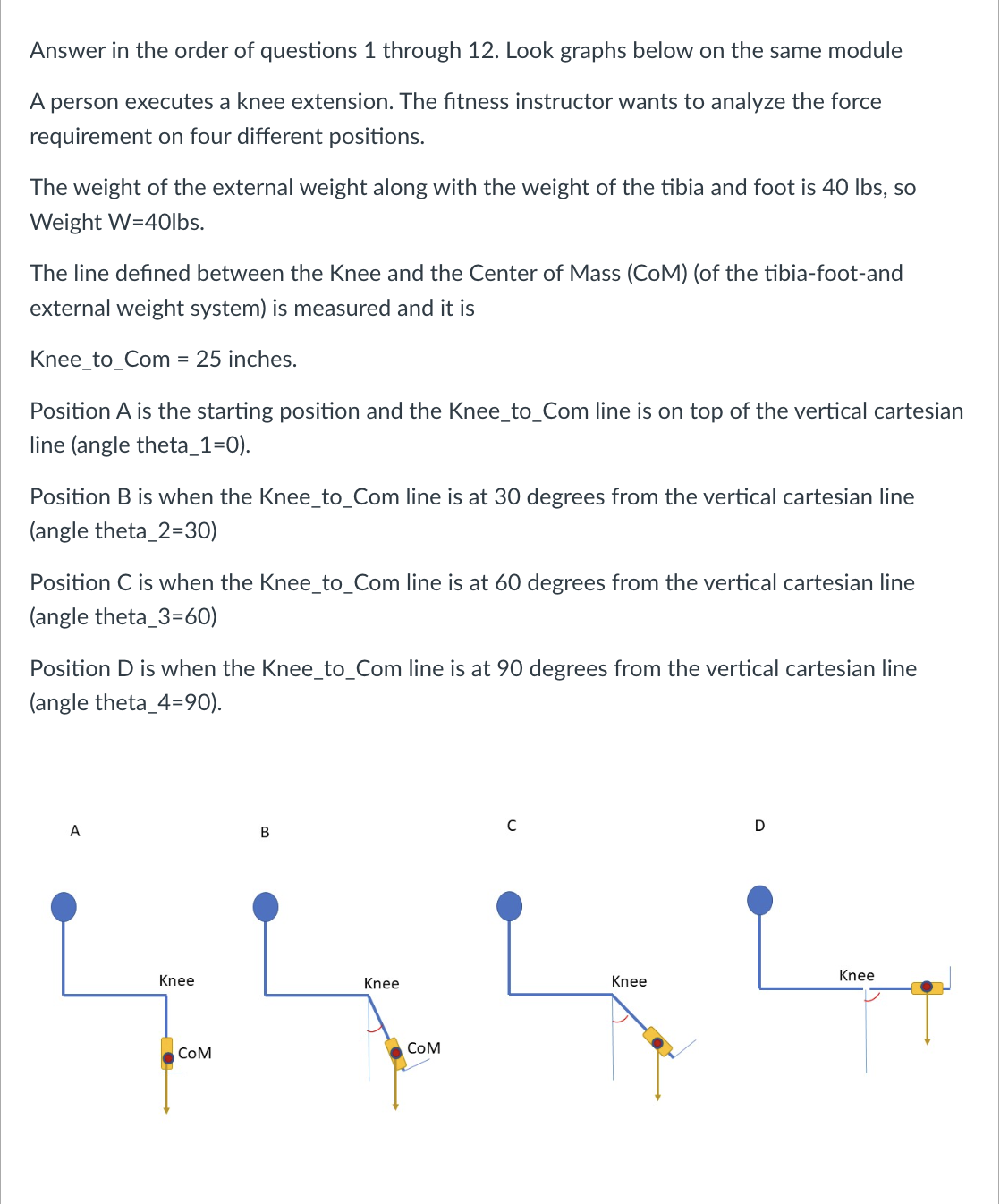 Solved Answer in the order of questions 1 ﻿through 12. ﻿Look | Chegg.com