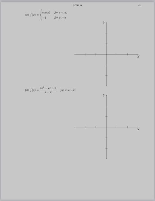 Solved Case (11) Explain whether the given function is | Chegg.com