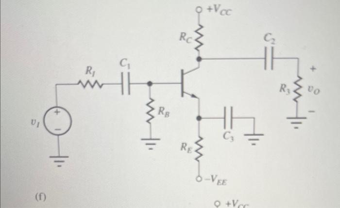 Solved 14.1. Draw the ac equivalent circuits for, and | Chegg.com