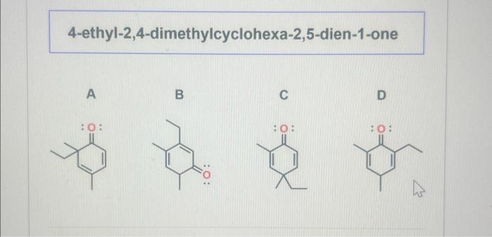 Solved Propose a chemical structure for the names below. | Chegg.com