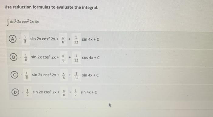 Solved Use reduction formulas to evaluate the integral. | Chegg.com