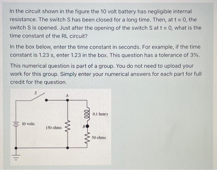 Solved In the circuit shown in the figure the 10 volt | Chegg.com