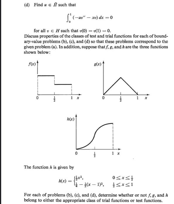 1 3 1 A Consider The Second Order Boundary Value Chegg Com