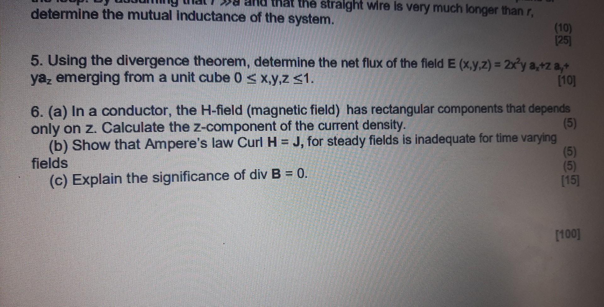 Solved Determine The Mutual Inductance Of The System. (10) | Chegg.com