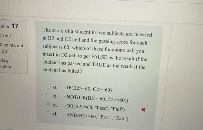 Solved Question 2 Incorrect Amanda wants to calculate | Chegg.com