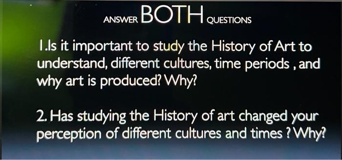 Why Is It Important to Study History?