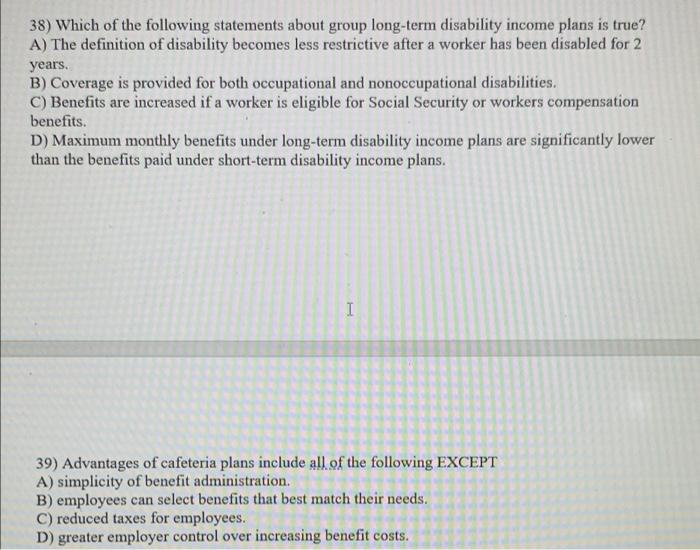 Solved 3) All of the following statements about | Chegg.com