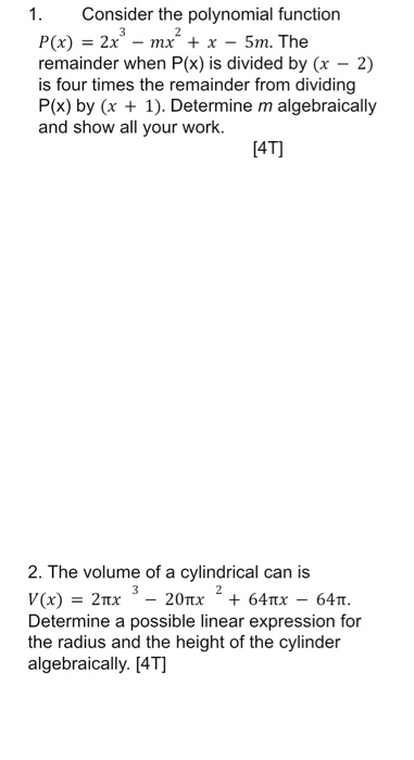 Solved 1 Given F X X X 8 X 5 X 3 Sketch A