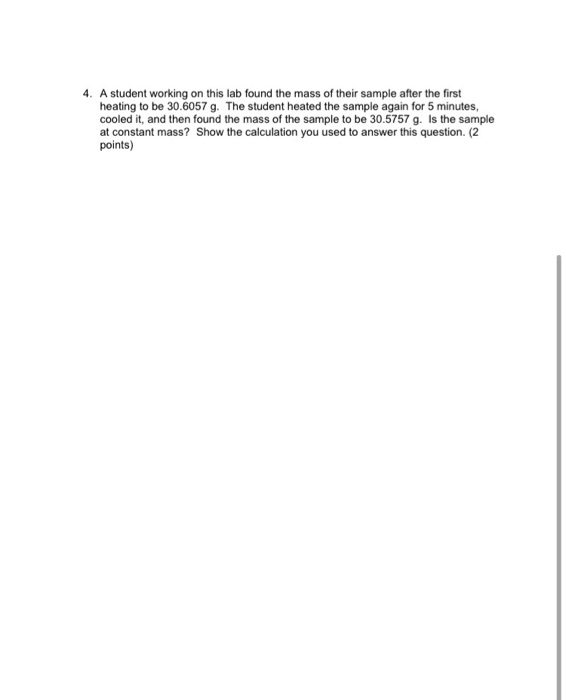 Solved 2. You were asked to complete a Guided Inquiry and | Chegg.com