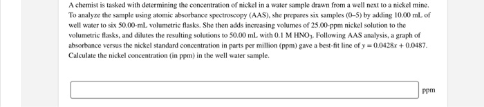 Solved A Chemist Is Tasked With Determining The Chegg Solved A Chemist Is Tasked With Determining The Chegg
