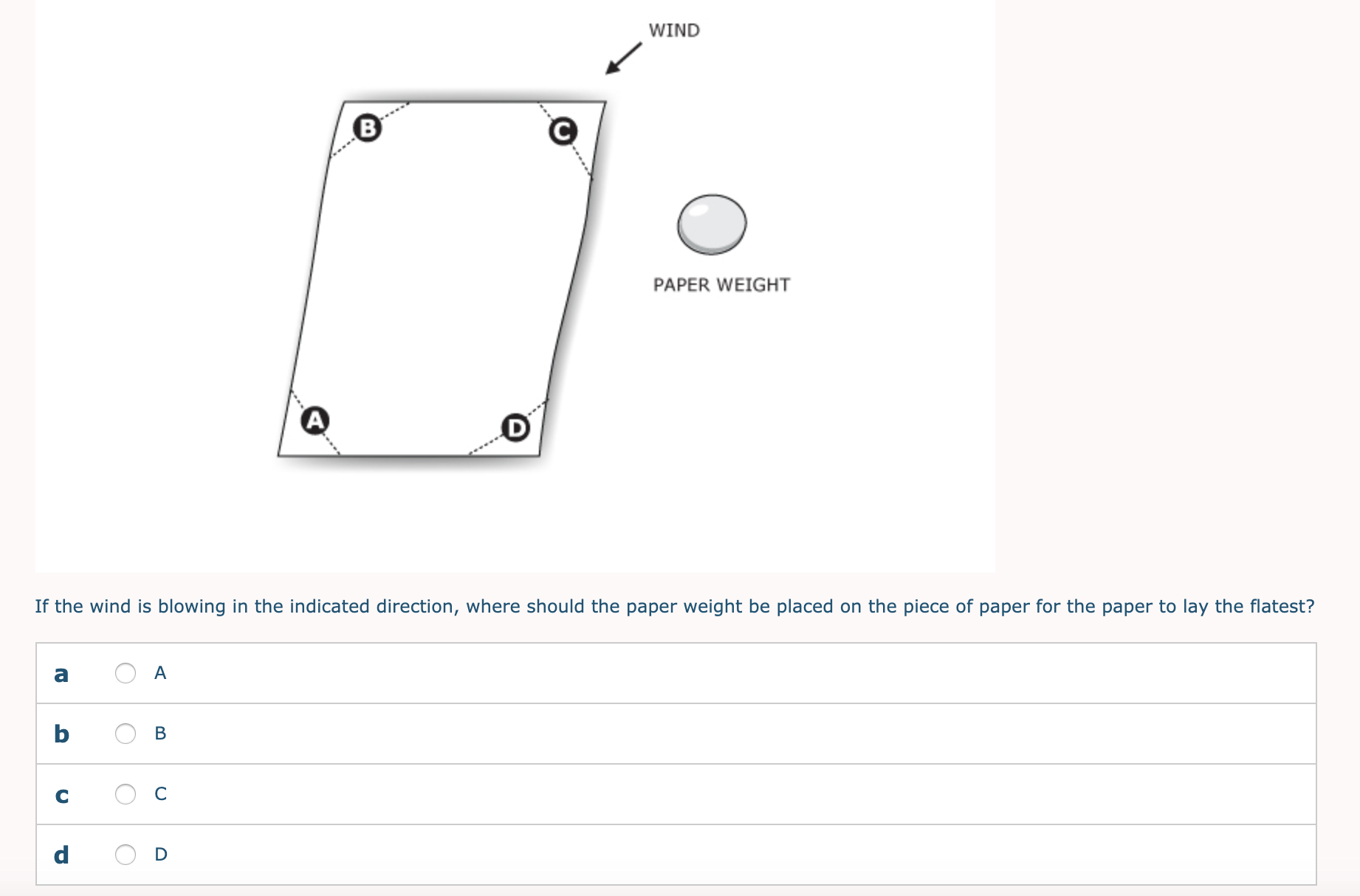 Solved If the wind is blowing in the indicated direction, | Chegg.com