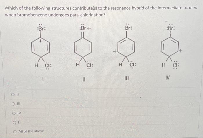 Solved Which of the following structures contribute(s) to | Chegg.com