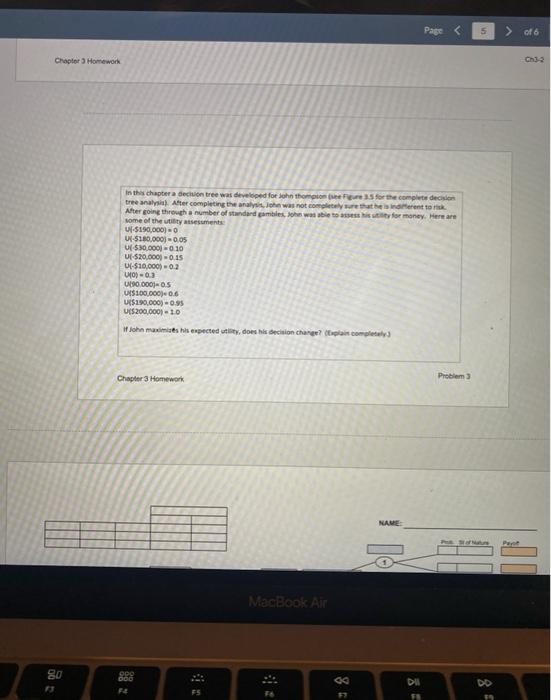 Solved Chapter 3 Homework Kenneth Brown is the principal | Chegg.com