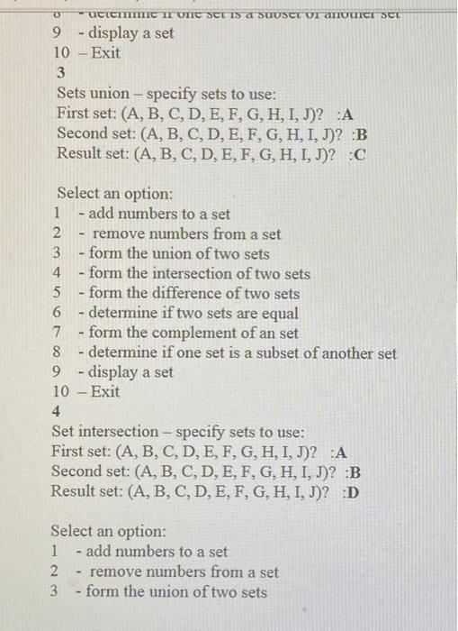 Solved 3. Write a class intset for modeling sets of integers | Chegg.com