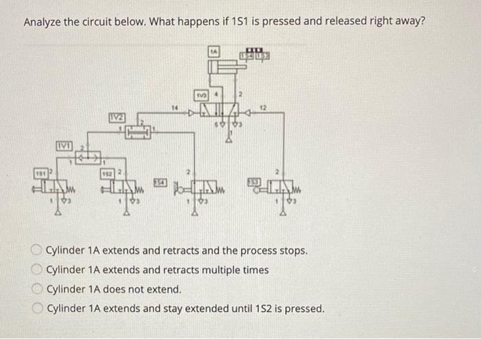 Solved Analyze the circuit below. What happens if 151 is | Chegg.com