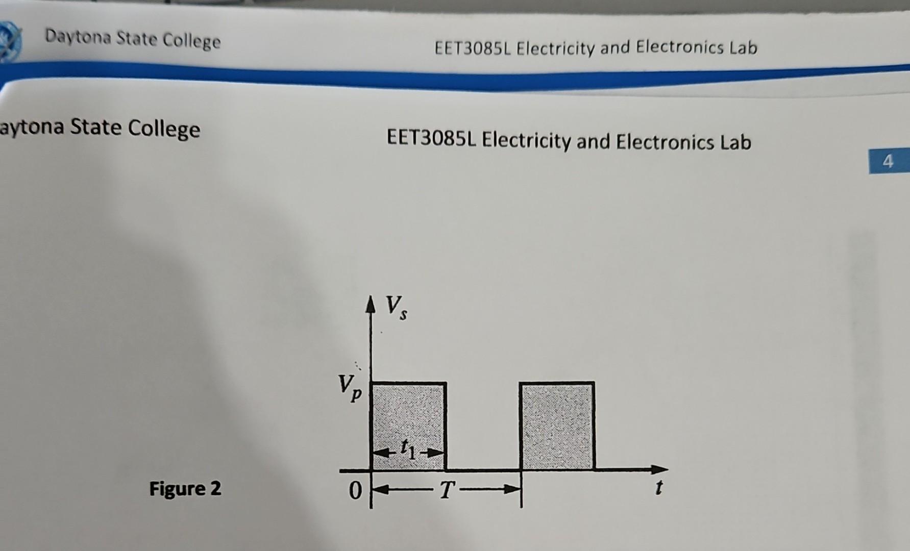 Solved 3. Construct the circuit of figure 1. Using the | Chegg.com