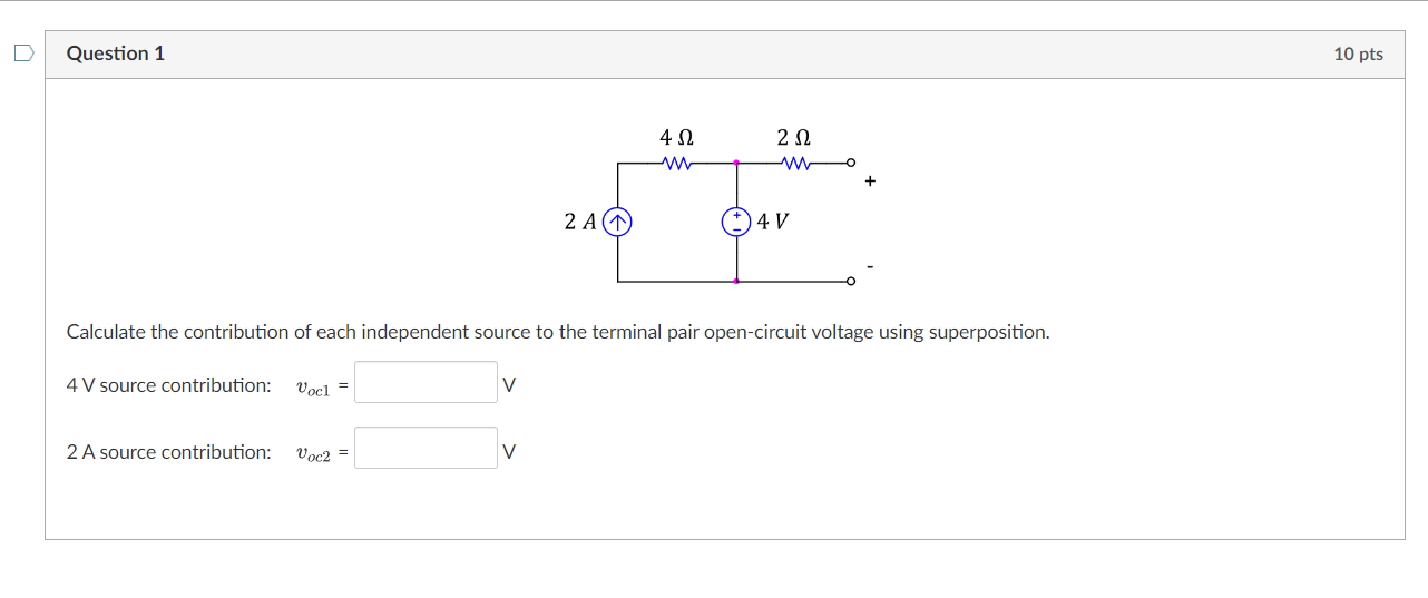 Solved Question 1Calculate the contribution of each | Chegg.com