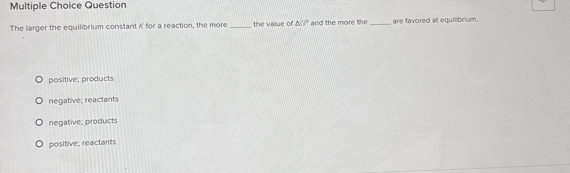Multiple Choice QuestionThe larger the equilibrium | Chegg.com