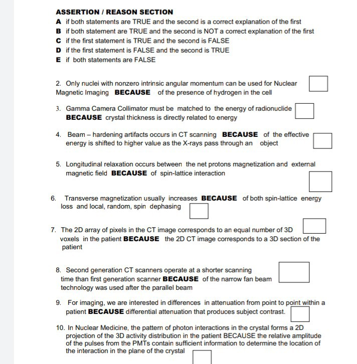 Solved Assertion Reason Section A If Both Statements Ar Chegg Com