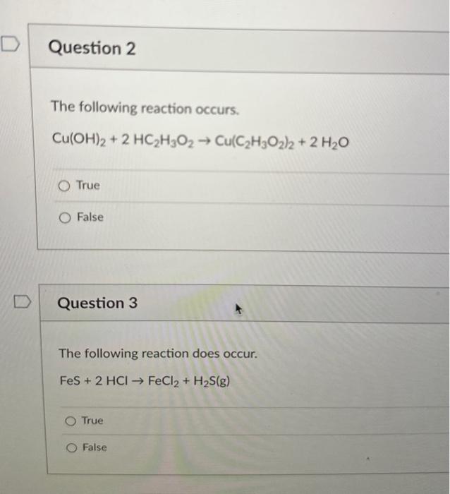 Solved The Following Reaction Occurs. | Chegg.com