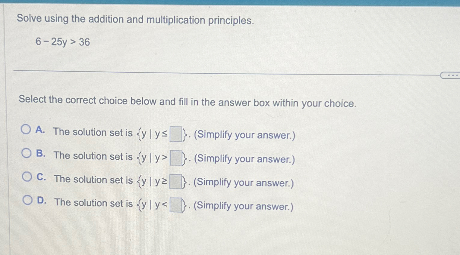 Solve using the addition and multiplication | Chegg.com