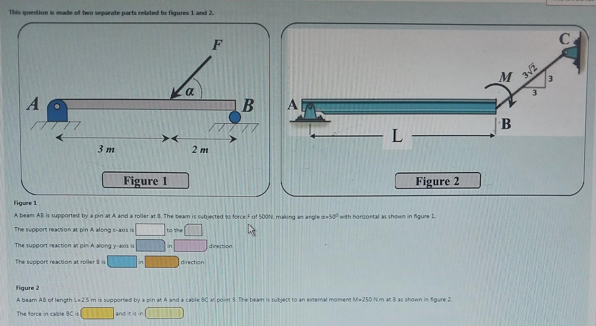 Solved This question is made of two separate parts related | Chegg.com
