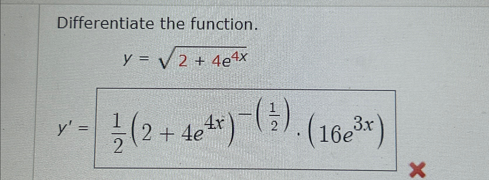 Solved Differentiate The