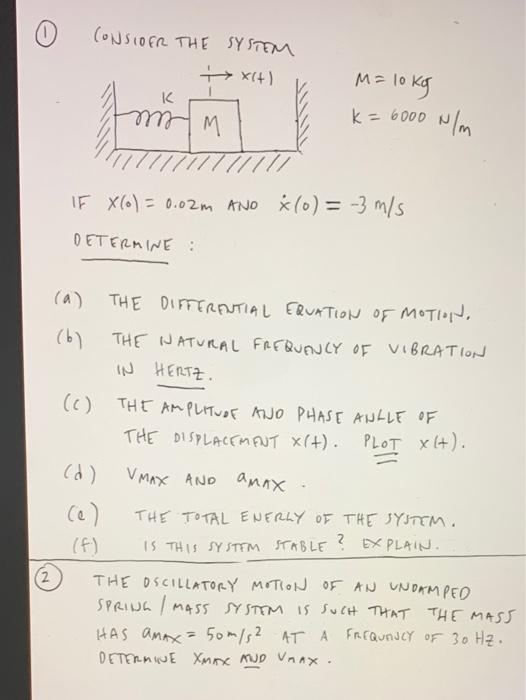 Solved only need part b and c. first picture is the problem | Chegg.com