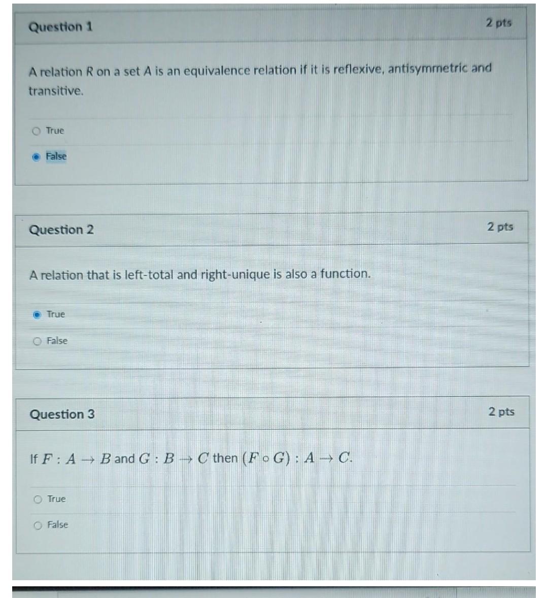 Solved A Relation R On A Set A Is An Equivalence Relation If | Chegg.com