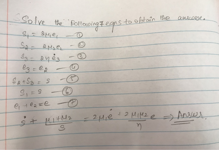 Solve The Following Fegns To Auswree The Following Chegg Com