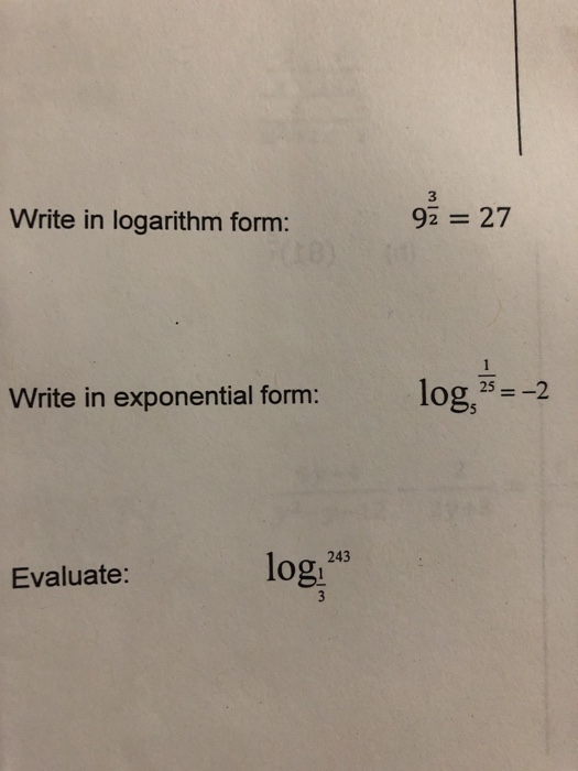 Log 5 25 2