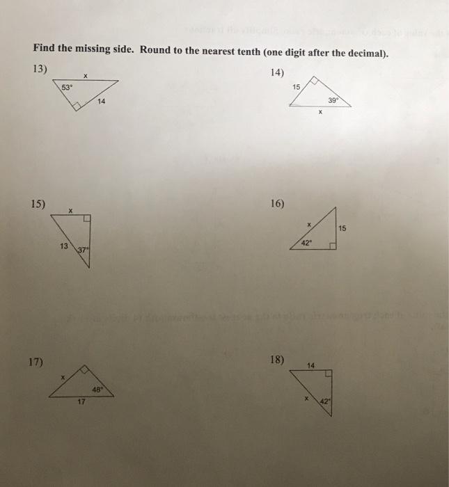 Solved 13. -/1 points SAlg Trig3 6.2.043. Find x rounded to