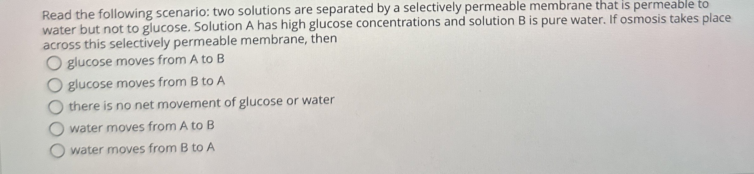 Solved Read The Following Scenario Two Solutions Are Chegg Com