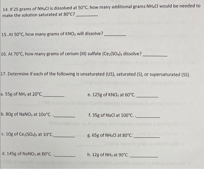 Solved 5 How Many Grams Of Kno3 Can Be Dissolved At 50∘c